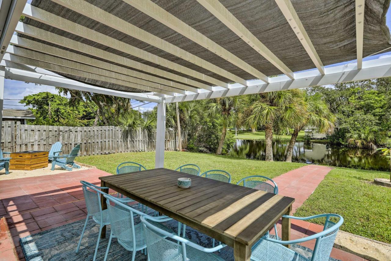 Merritt Island Home Fire Pit And Canal Access! Luaran gambar